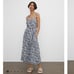 New Club Monaco Printed City to Beach Dress 10