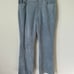 Vintage Guess Suede Leather Blue Pants 6