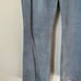 Vintage Guess Suede Leather Blue Pants 6