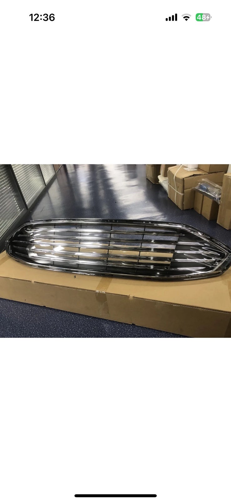Ford fusion front grill