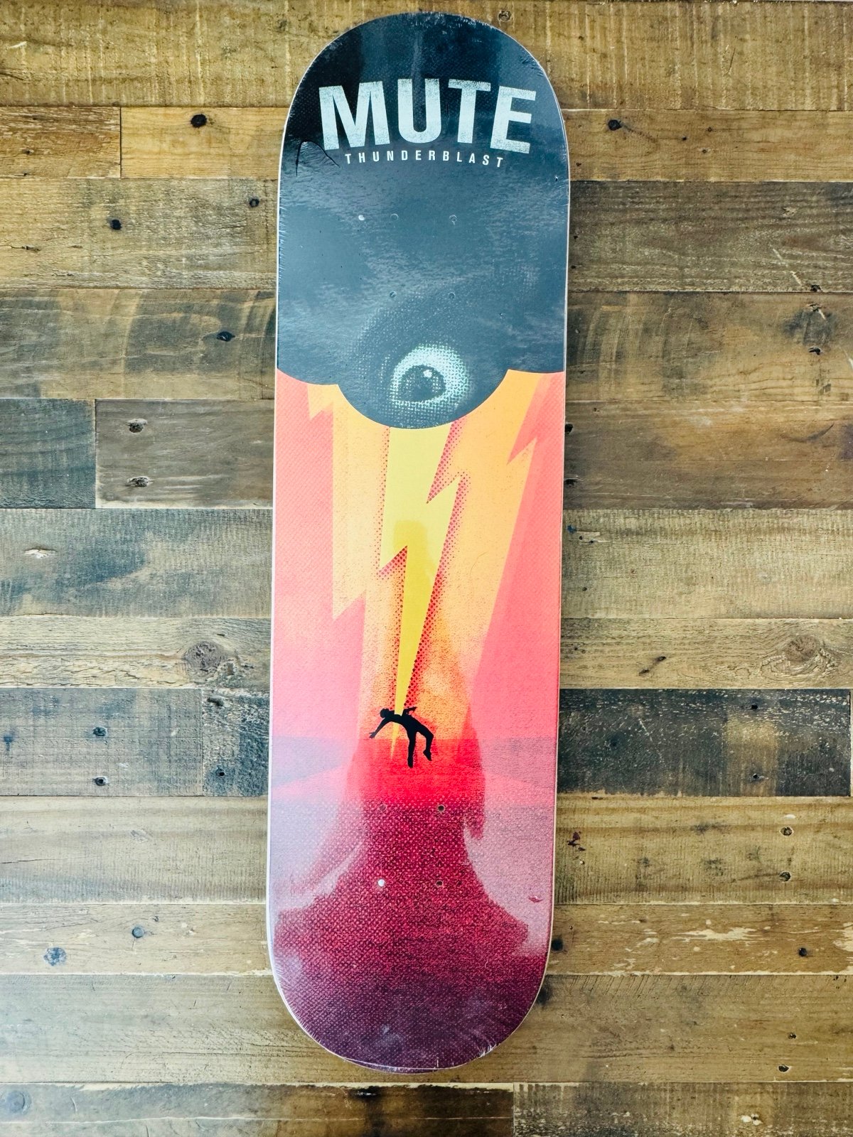 MUTE Thunderblast Limited punk rock skateboard deck nofx rancid misfits