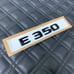 BRAND NEW 3D Adhesive E 350 Gloss Black Badge Emblem fits Mercedes Benz E350