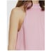 ALICE + OLIVIA Bubblegum Hot Pink 100% Silk Back Bow Tie Halter