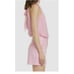 ALICE + OLIVIA Bubblegum Hot Pink 100% Silk Back Bow Tie Halter