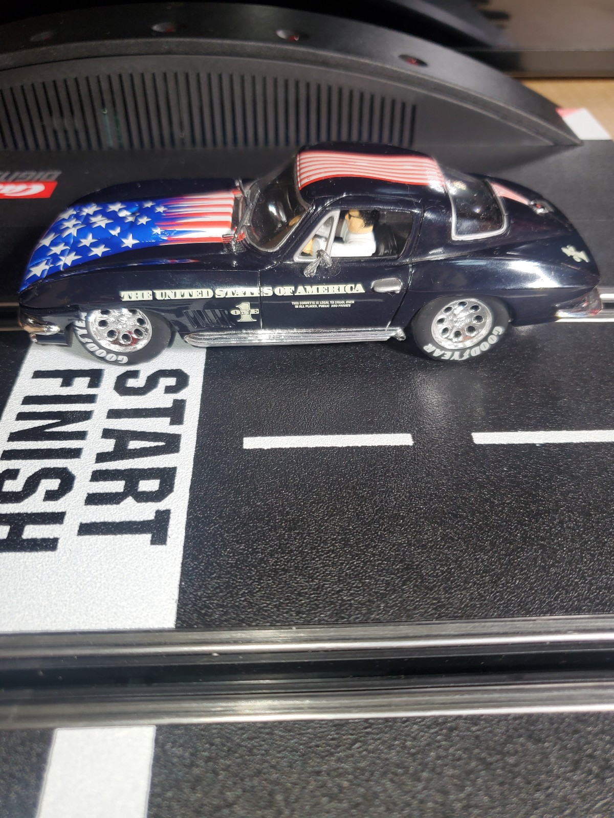 Carrera Liberty Corvette 1/32 Slot Car