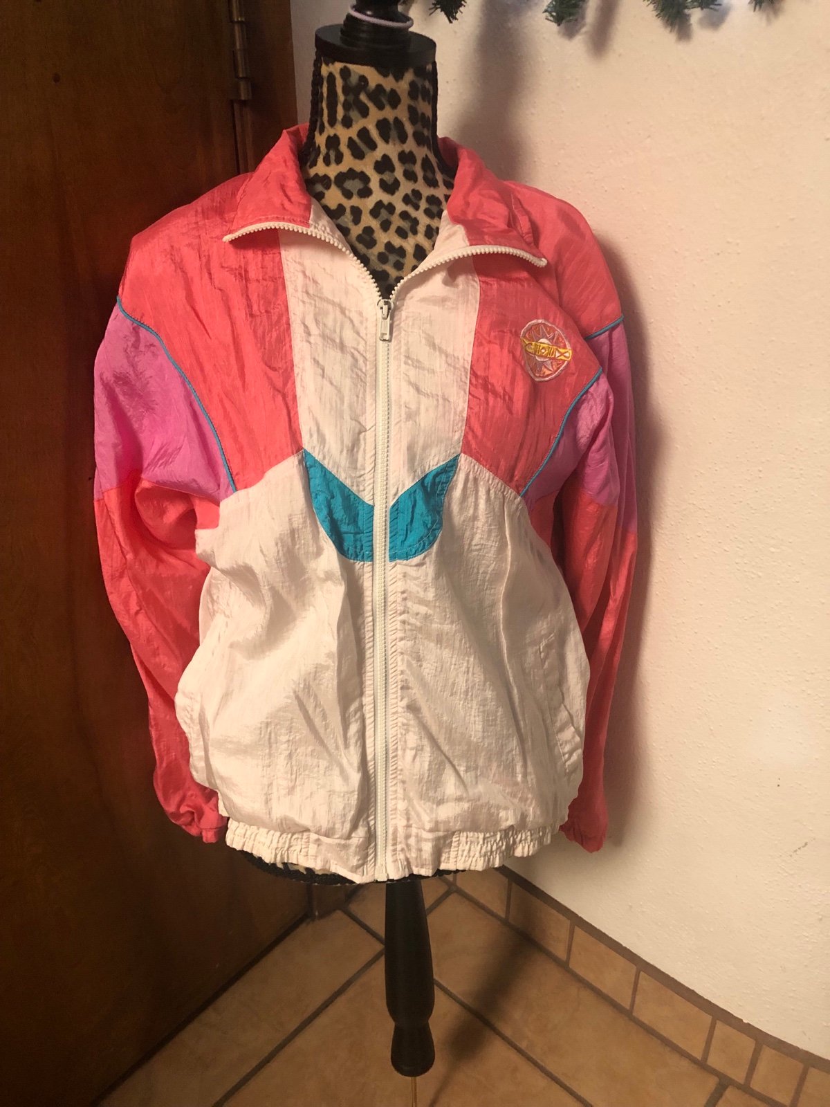 Cute pink windbreaker