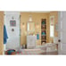 Glacier Bay 2-piece 1.1 GPF/1.6 GPF Dual Flush Round Toilet in White (Toil185)