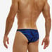 Mens Modus Vivendi Tiger Print Low Cut Brief in Blue - Small, NWT