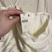 Pilcro & The Letterpress Anthropologie Womens NWT Cream Ruched Ribbed Halter 3X
