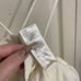 Pilcro & The Letterpress Anthropologie Womens NWT Cream Ruched Ribbed Halter 3X
