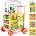 Learning Educational Toys for Toddlers Removable Bead Maze Shape Sorter 6 in 1 -