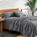 Cloud Gray Twin XL Sheet Set 1800 Thread Count Cool and Breathable