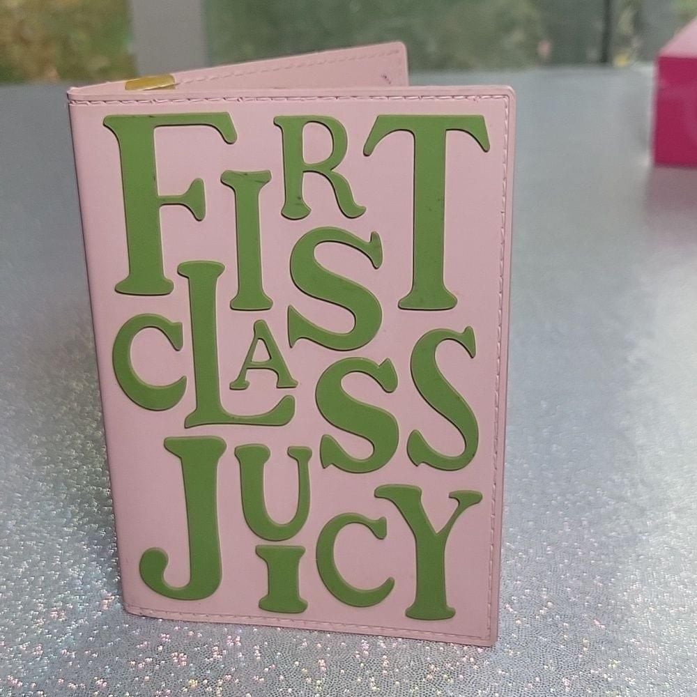 Y2k Vintage Juicy Couture First Class Passport Holder
