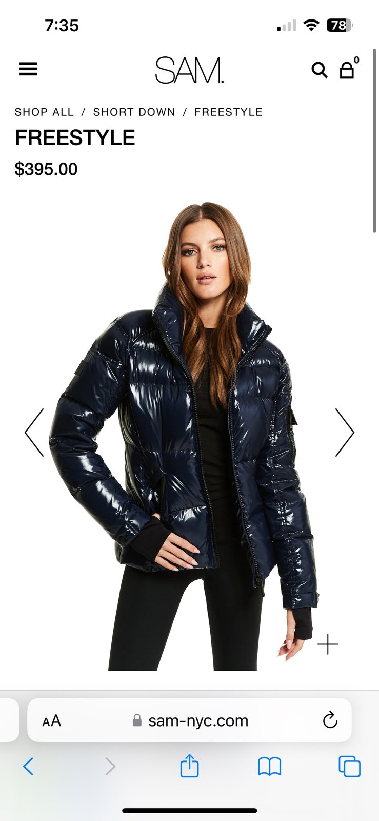 SAM. Freestlye Down Jacket