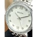Bulova Women's Watch 96L297 Quartz Silver Dial Steel 32mm Crystals Accent Bezel