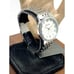 Bulova Women's Watch 96L297 Quartz Silver Dial Steel 32mm Crystals Accent Bezel