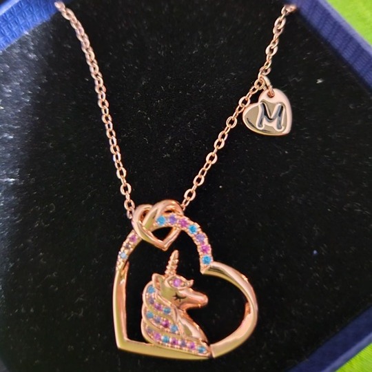 Unicorn Necklace Gifts for Girls - 14K Gold/Rose Gold/White Gold Plated