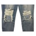 L'Agence Jeans Women's Size 28 Adele High Rise Straight Ripped Raw Hem Reseda