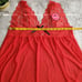 Plus Size Red Lace Lingerie Set size 1X