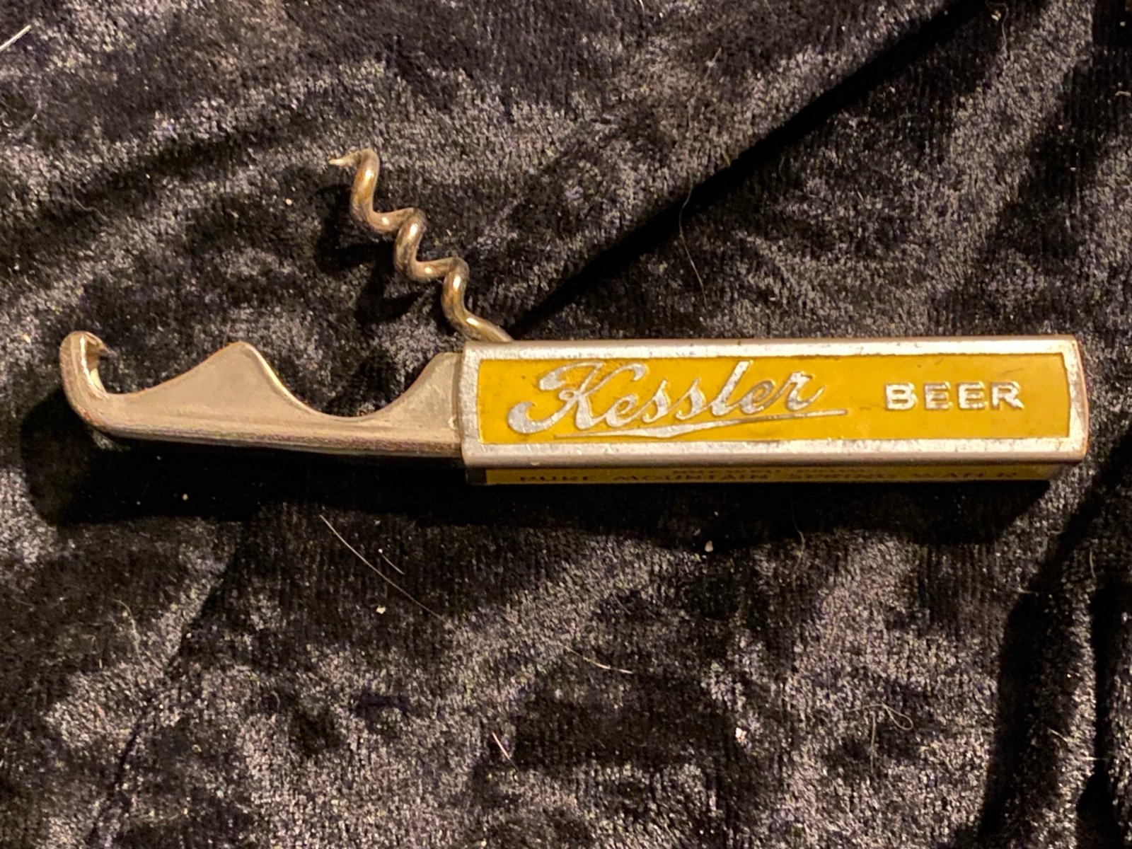 Vintage Kessler Beer slide/cork screw opener