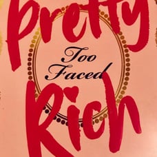 NIP TooFaced “Pretty Rich” Shadow Pallet