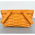 Longaberger Handmade Cake Basket with Riser Dated 2004