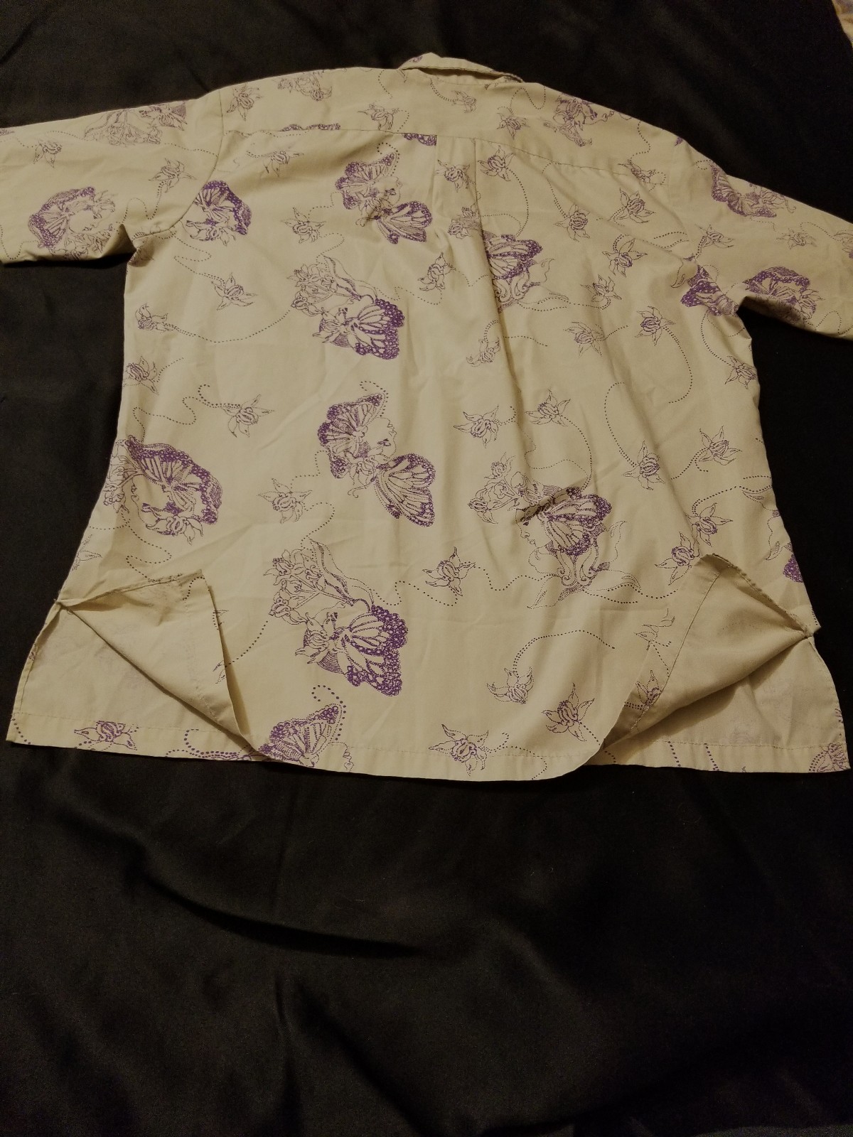 Vtg Nake'U Awai Honolulu Hi Print Hawaiian CAMP offers SHIRT L Alohawear Nakeu Flower