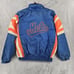 Vintage New York Mets Starter Jacket Mens Sz Medium Full Zip Nylon Wind Breaker