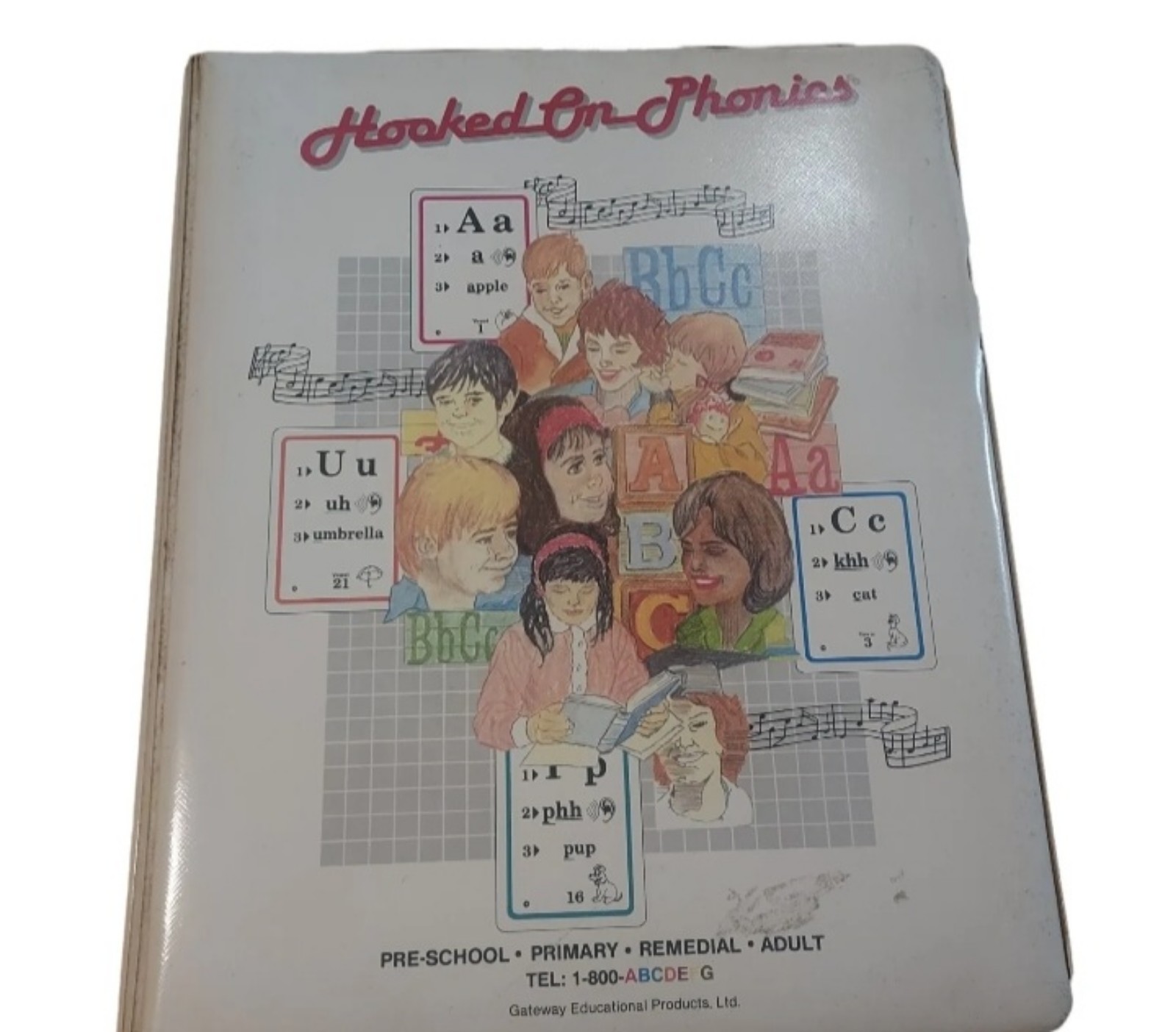 Hooked On Phonics Pre-School Primary Remedial Adult Cassette Tapes Books Cards.