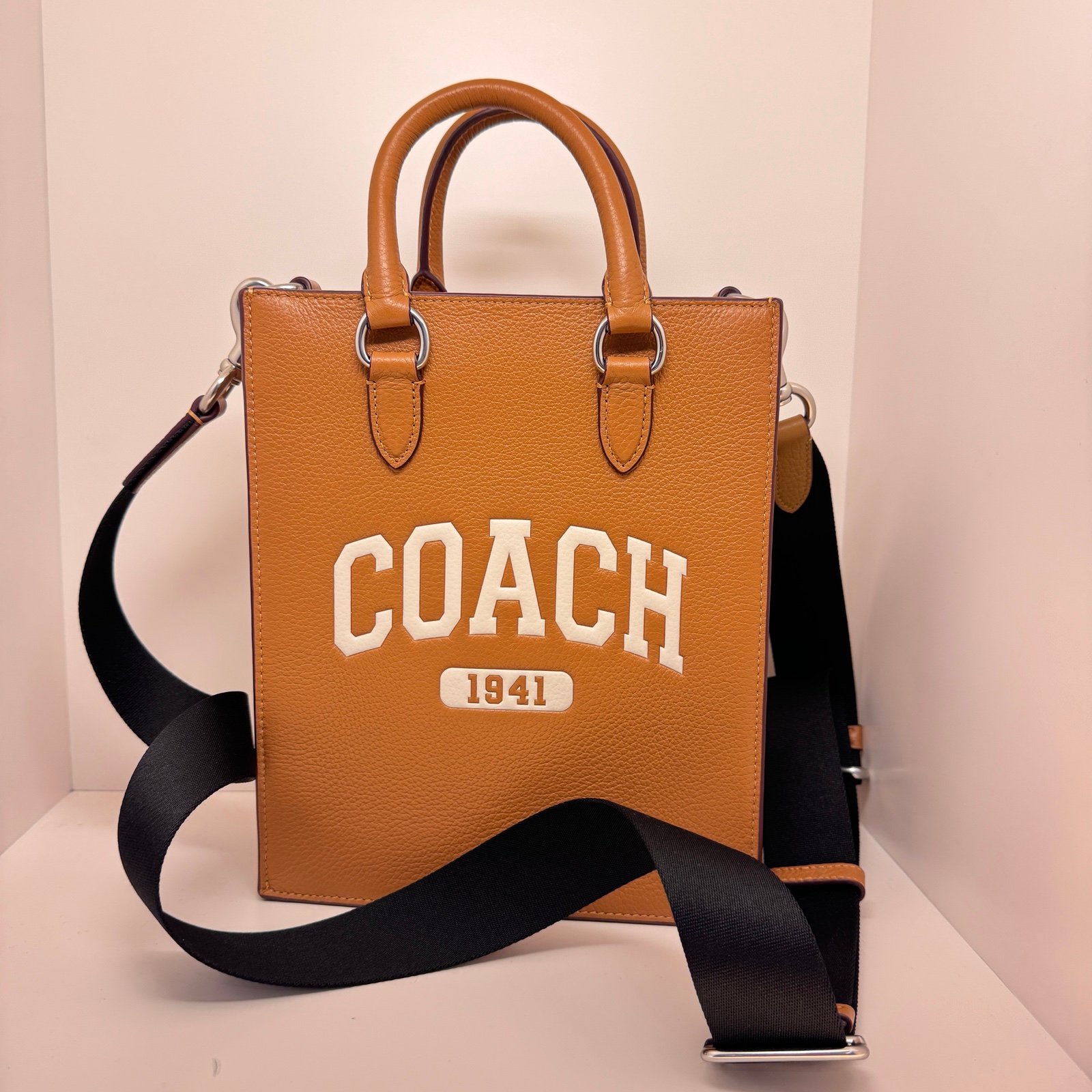 NWT Coach Dylan Tote With Varsity cr312