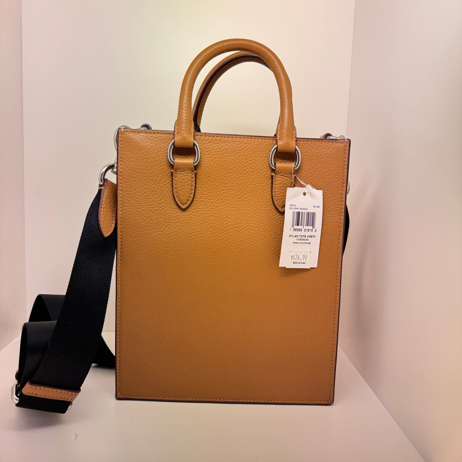 NWT Coach Dylan Tote With Varsity cr312
