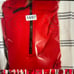 Canada Weather Gear 1/3 zip pullover; red and gray; size large
