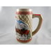 Vintage Mug 1985 Anheuser Busche Budweiser Clydesdale Holiday Beer Stein