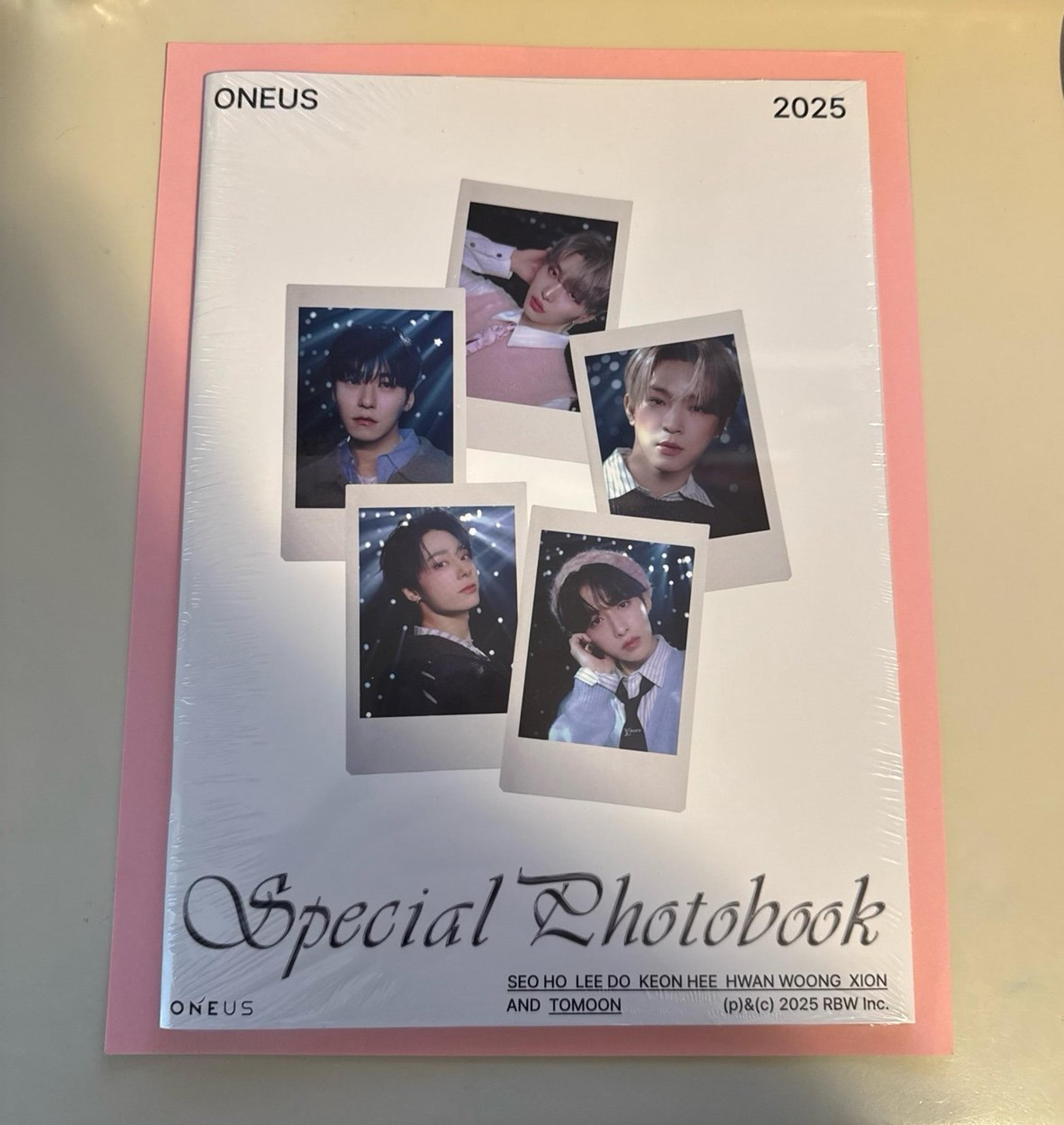 Oneus Mystery Box Special Photobook sealed