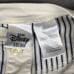 VTG Disney University Stripe Hometown Hero Henley Shirt Med Mickey Embroidered