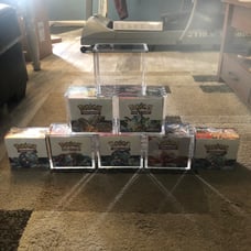 5x Pokémon Booster Box Quality Acrylic Case