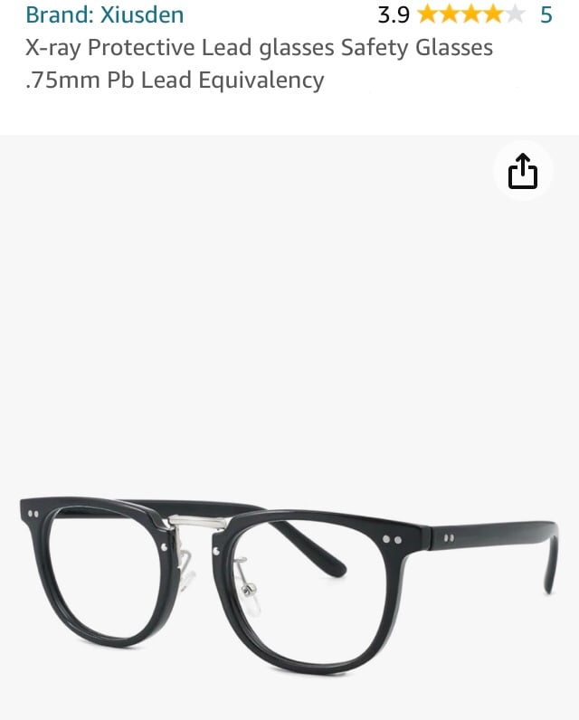 Lead glasses