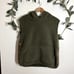 NWT Coco + Carmen Green Fleece Vest