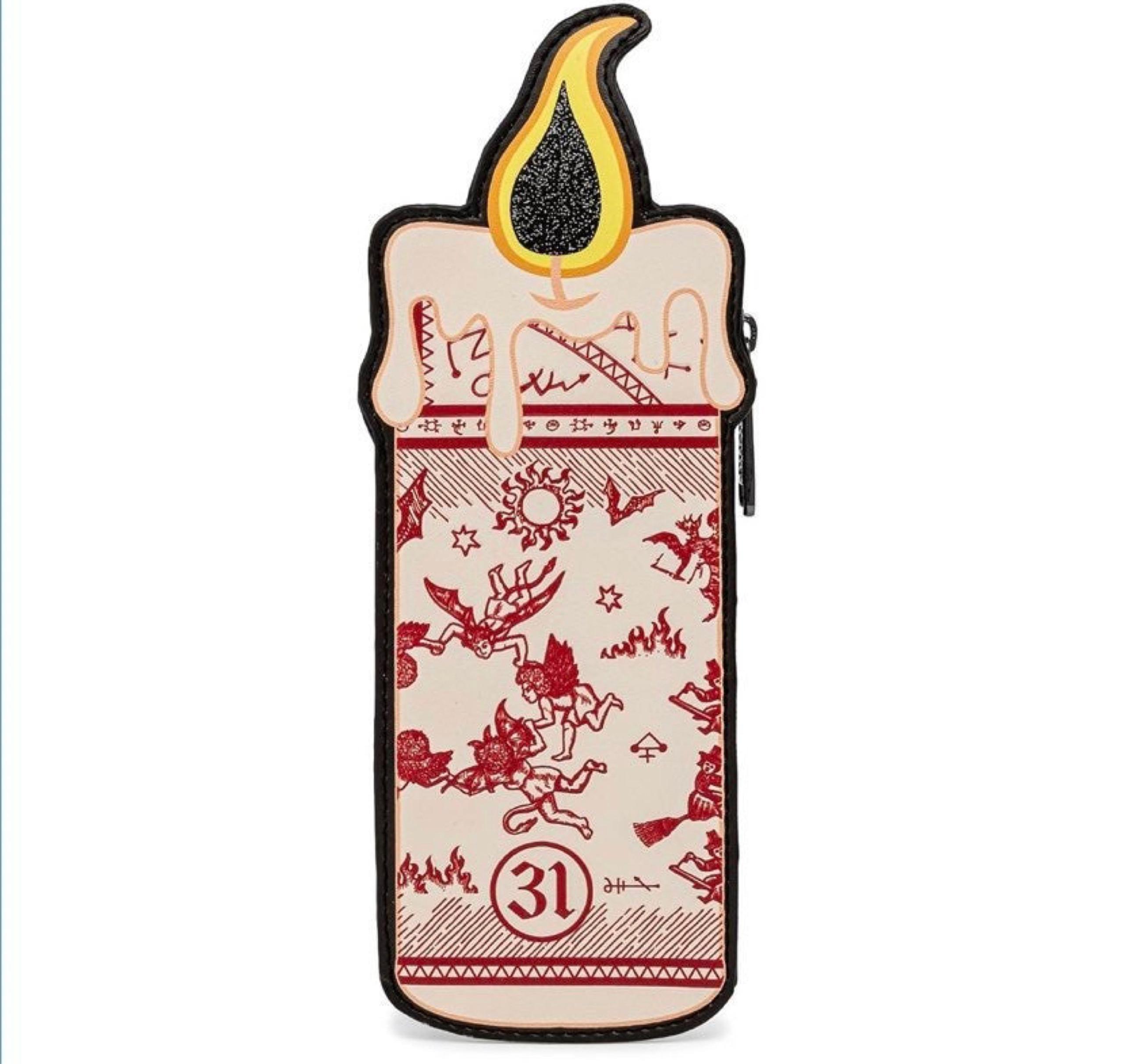 Women's Loungefly x Disney Hocus Pocus Halloween Binx Candle Cardholder Wallet