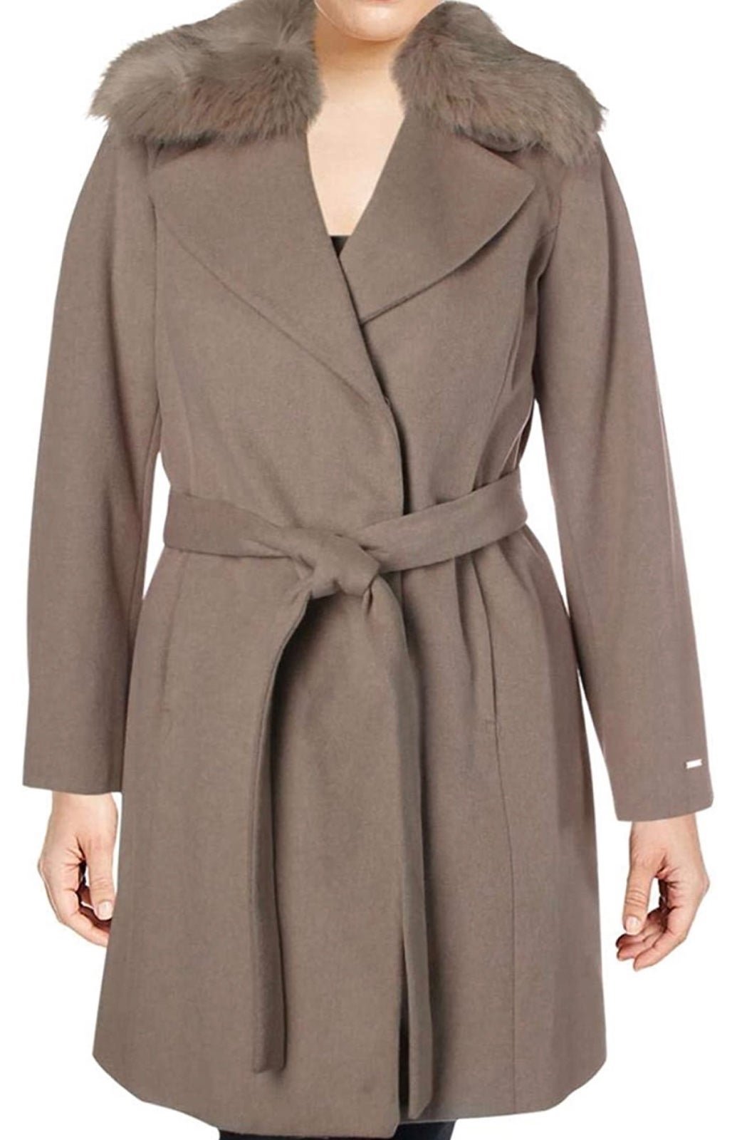 T Tahari Fiona Wool Coat XXL 18 New