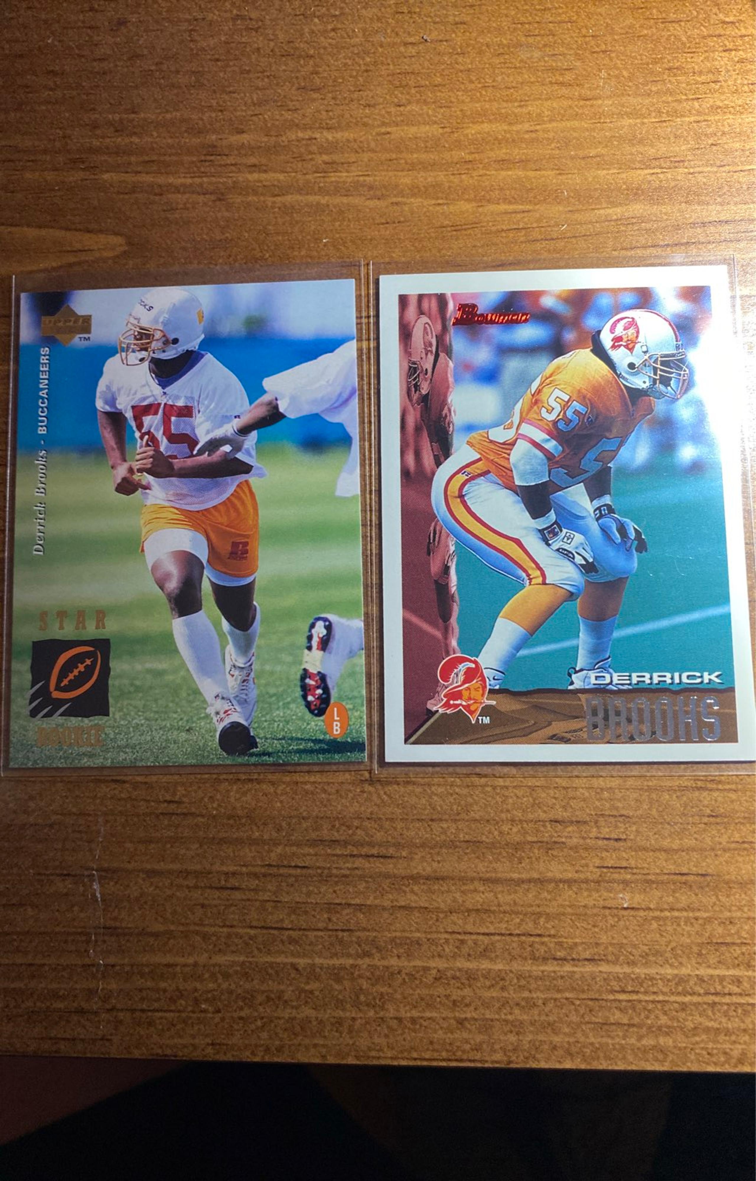 Derrick Brooks Rookie Card Lot
