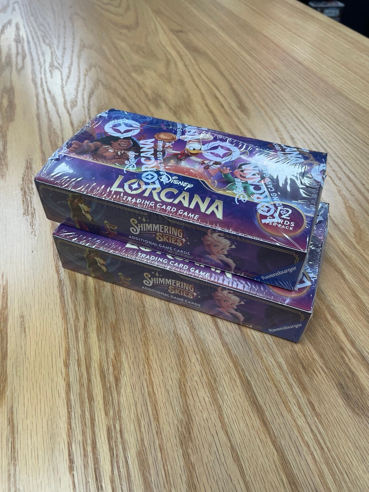 Disney lorcana shimmering skie booster boxes (2)