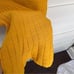 Michael Kors One Shoulder Dress Mustard Yellow Sz. Small fit & flare