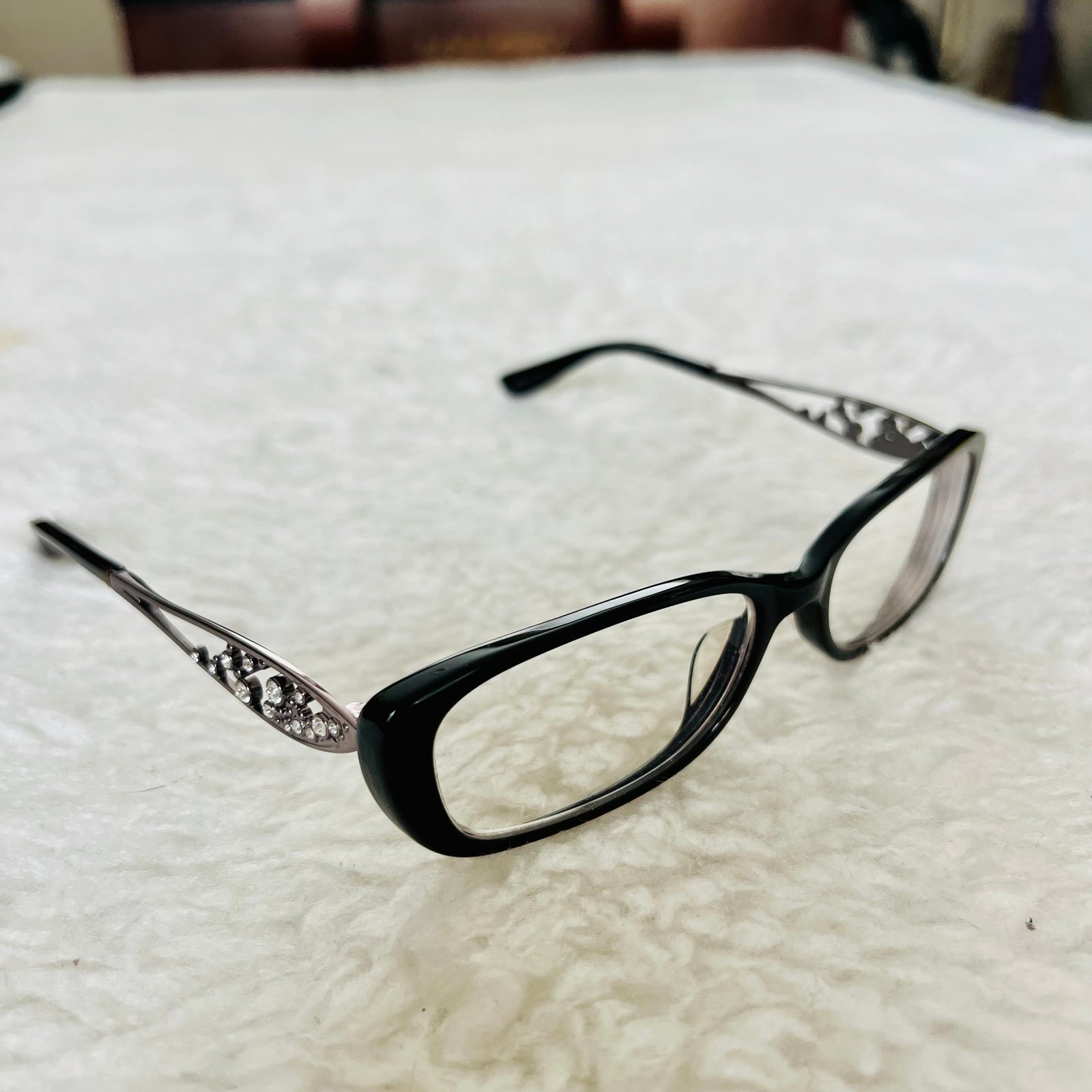 badgley mischka 2660 Black Corina Eyeglasses Frame