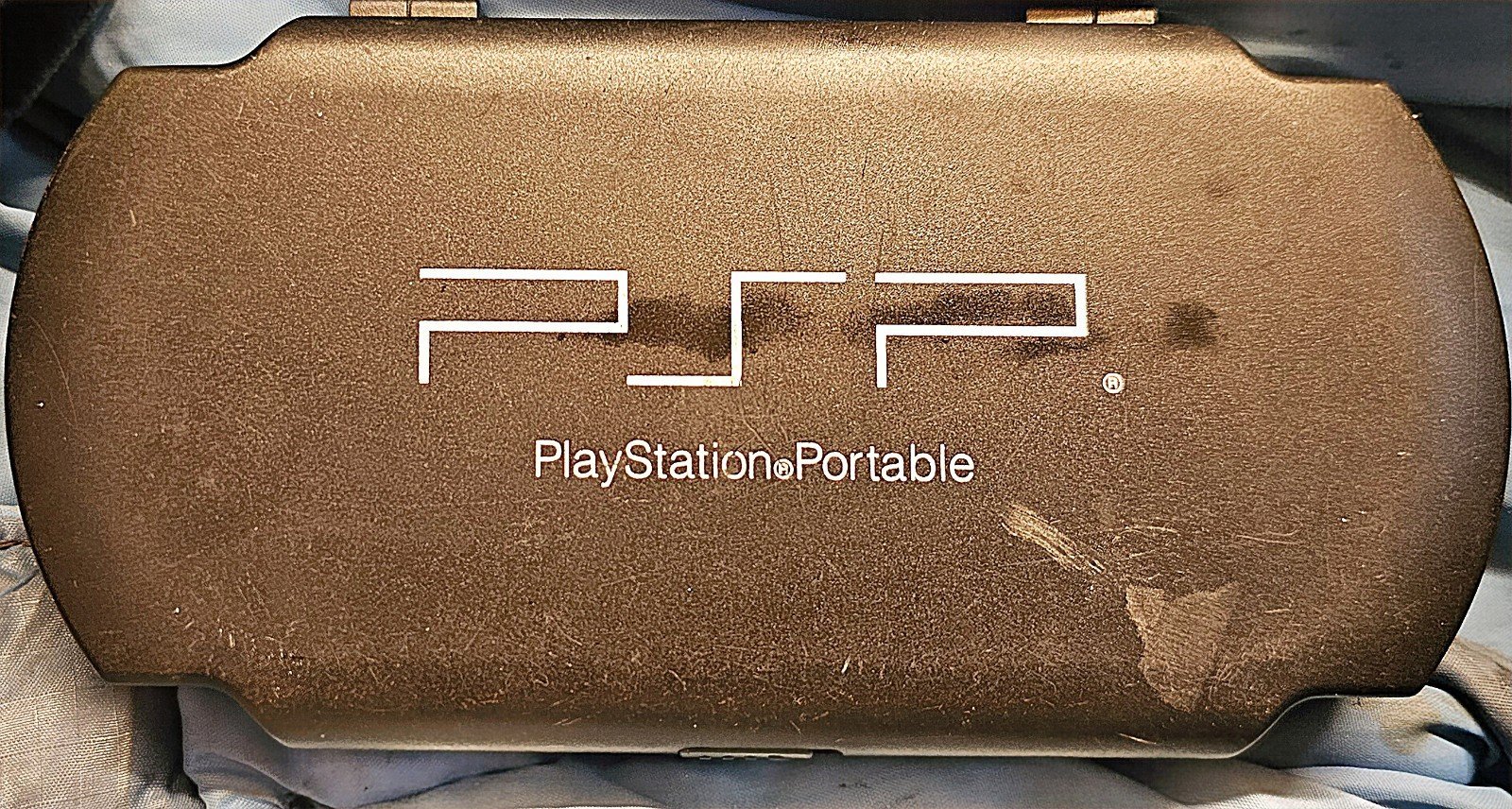 PSP Portable Carrying Case with 8 games