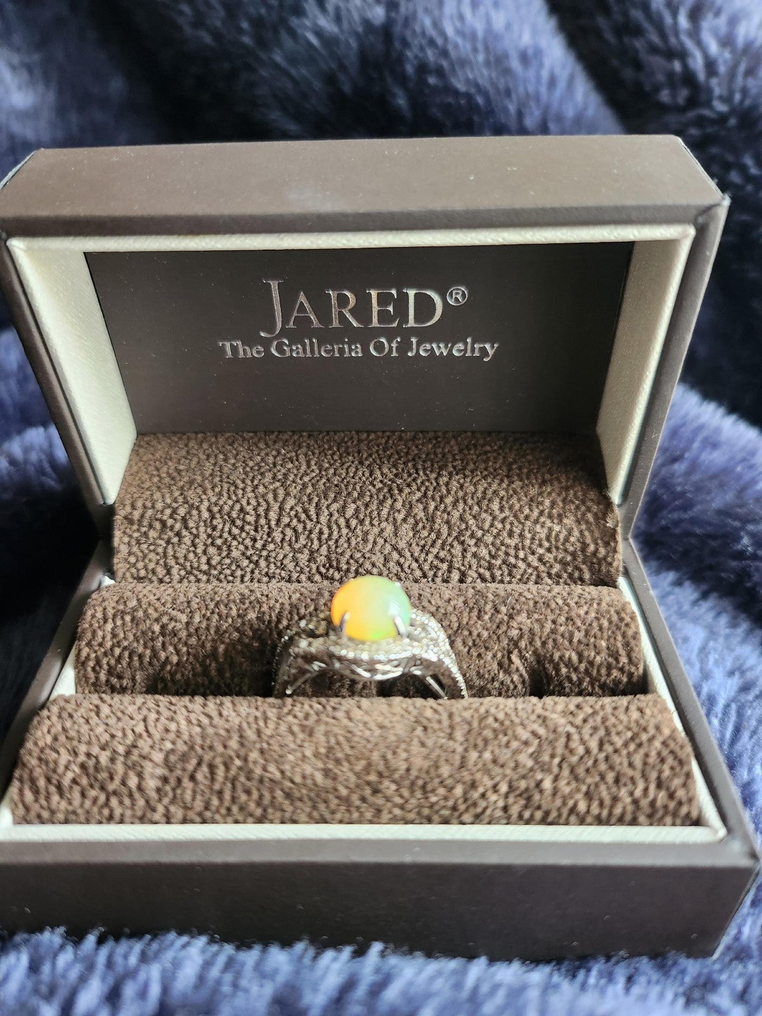 Levian neopolitan opal ring