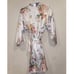 Flora Nikrooz White Floral Satin Robe (New)