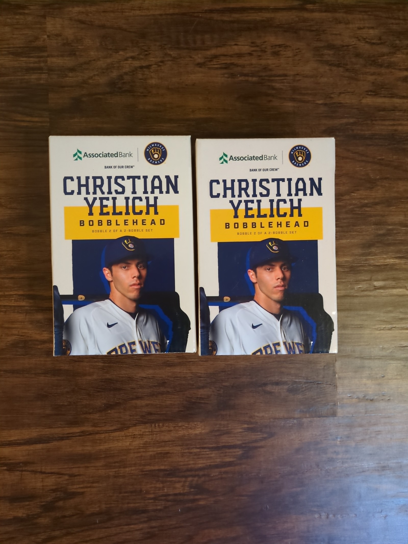 Milwaukee Brewers 2020 Christian Yelich “40-30 Club” Associated Bank Bobblehead