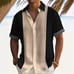 Shirt Mens Summer Shirts Button Down Tops Men Vacation Casual Short Sleeve Tee