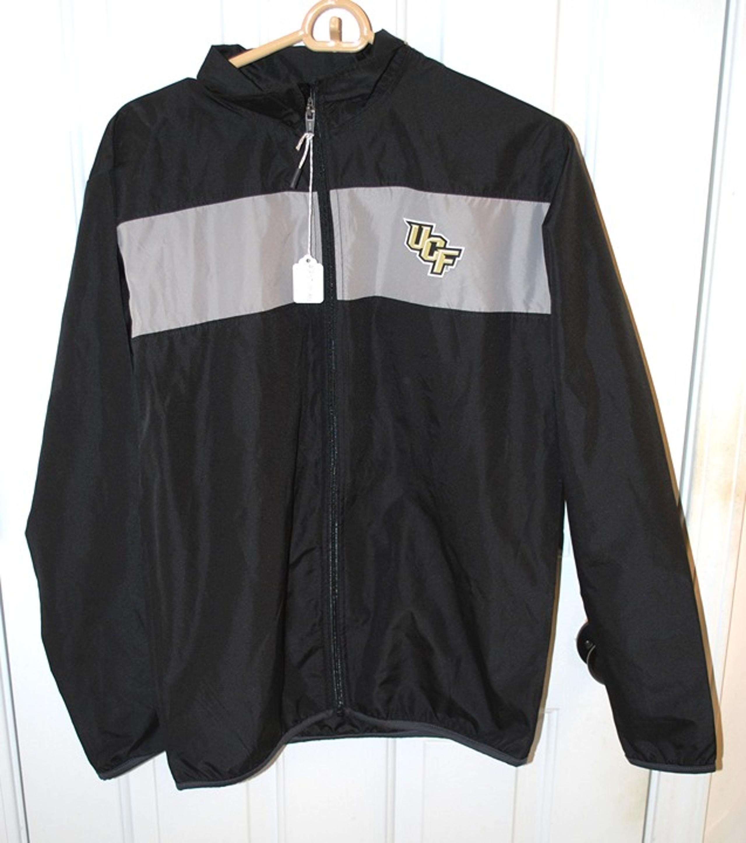 Rivalry Threads Black UCF Central Florida Knights Windbreaker NWT NEW Small
